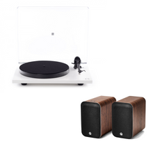 Load image into Gallery viewer, Ultimate Starter Bundle - Rega Planar 1 Plus Turntable + Q Acoustics M20 Bookshelf Speakers