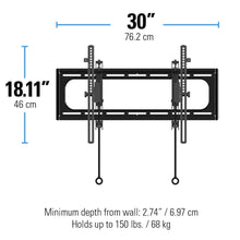 Load image into Gallery viewer, Sanus Extendable Tilting TV Wall Mount for 46"-90" TVs