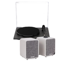 Load image into Gallery viewer, Rega Planar 1 Plus Turntable + Ruark Audio MR1 MK2 Active Bluetooth Speakers
