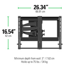 Load image into Gallery viewer, Sanus Full-Motion+ Mount For 37&quot;-55&quot; TVs
