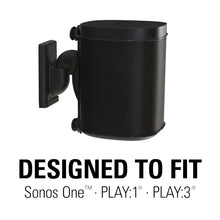 Load image into Gallery viewer, Sanus Swivel/Tilt Wall Mount for SONOS ONE, PLAY:1 or PLAY:3
